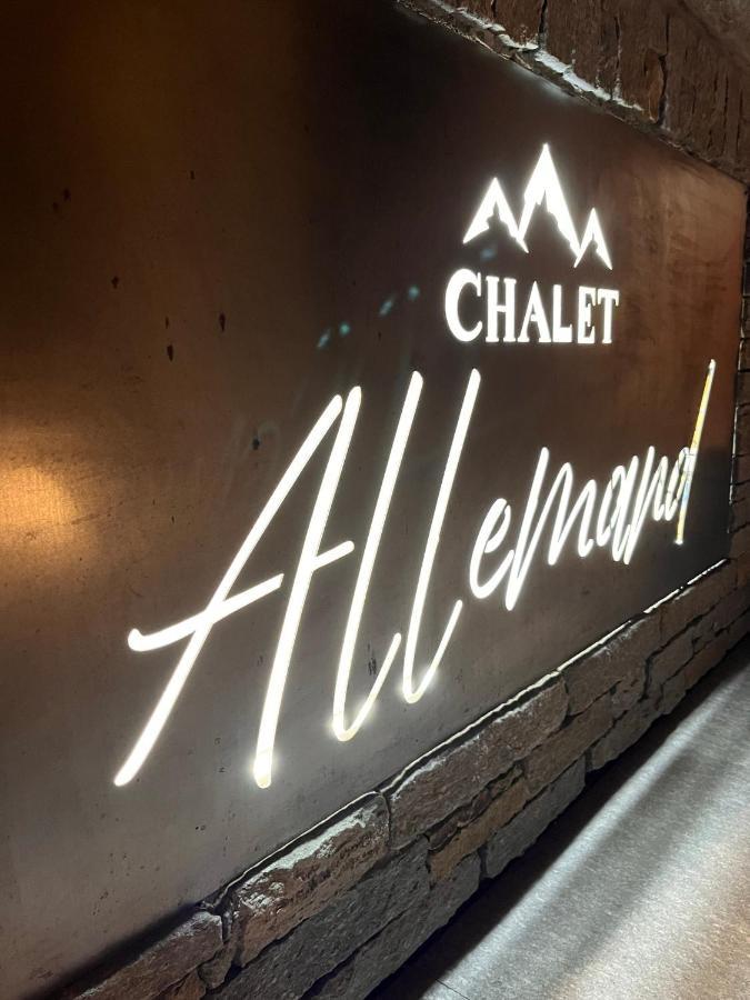Chalet Allemand Oulx Exteriör bild